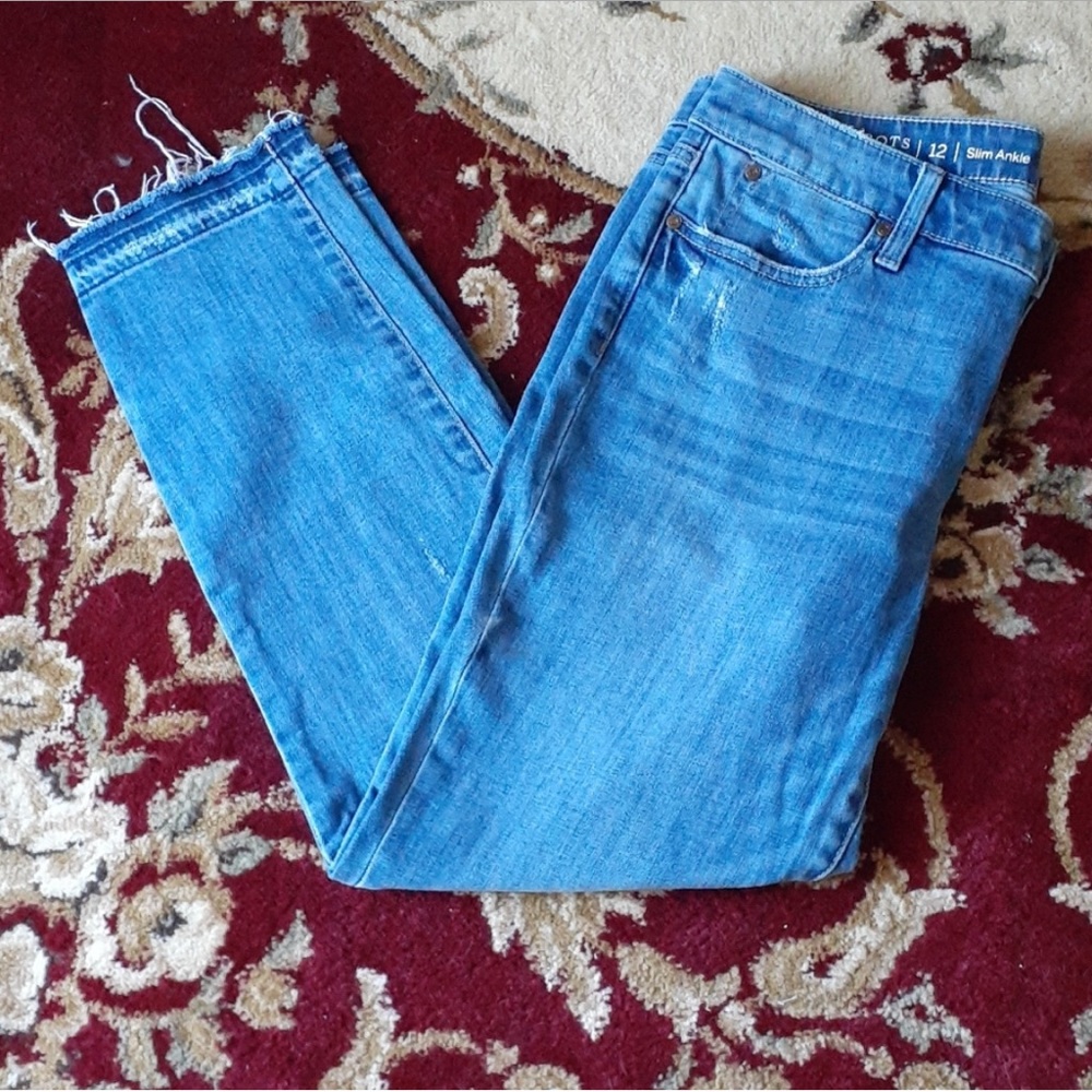Talbots Flawless Ankle Jeans, 12
